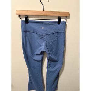 Lululemon Align Low‑Rise Flared Pant 32.5” Nulu Size 4 Blue